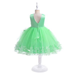 <span class=keywords><strong>Vestido</strong></span> de Niña con Mariposas 3D Blancas, <span class=keywords><strong>Vestido</strong></span> de Princesa de Tul <span class=keywords><strong>para</strong></span> Boda, <span class=keywords><strong>Primera</strong></span> <span class=keywords><strong>Comunión</strong></span>, Bautizo, <span class=keywords><strong>Vestido</strong></span> Formal <span class=keywords><strong>para</strong></span> Niña Pequeña, Venta al Por Mayor - Product Image 5