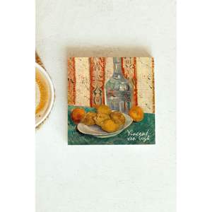 Juego de 63 Posavasos Cuadrados con Diseño de Vincent Van Gogh para Regalo Empresarial o Promocional - Product Image 1