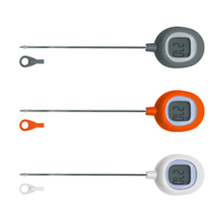 Termómetro de cocina LCD digital, medidor de temperatura de cocina y horno de plástico, artículos esenciales para el hogar