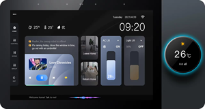 Controlador Central Multifunción de Pared con Panel Táctil HD de 10 Pulgadas ShengQiong Smart Home, Compatible con Zigbee y 6 Idiomas - Product Image 5