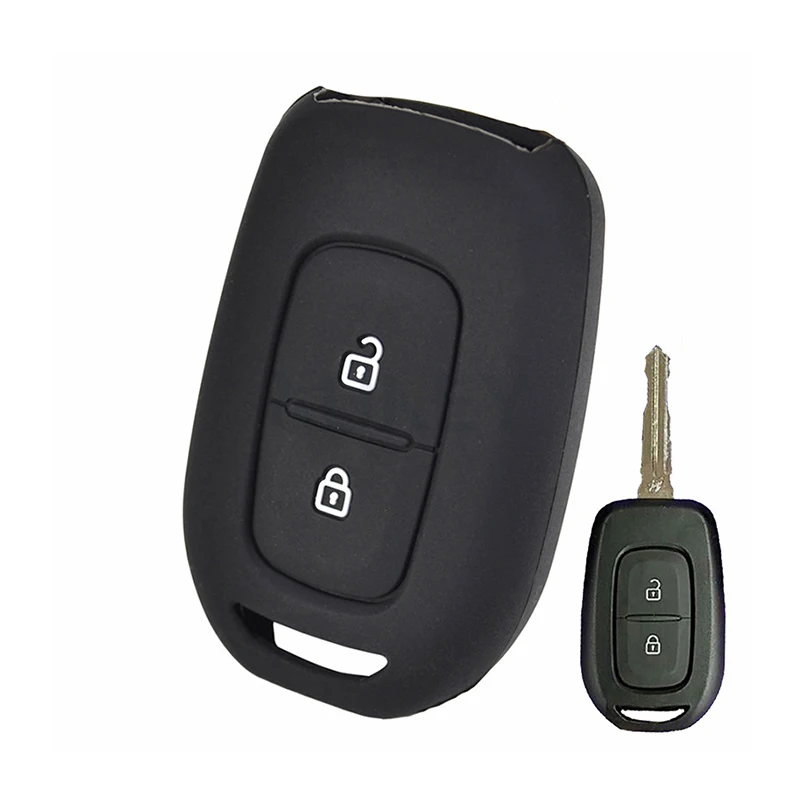 NEUHOO Car Accessories For Dacia Duster 3 2024-2025 Key Case And Keyring, Dacia Key Case Silicone Key Card Case (Silver - View #12