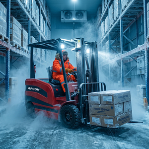 Chariot élévateur électrique certifié CE de 0,5 à 10 tonnes avec batterie au lithium, capacité de 1, 2, 3, 5, 7 tonnes pour la manutention des matériaux - Product Image 1