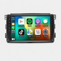 Pour Mercedes Benz Smart 2005-2010 Écran Lecteur DVD Radio 9 Pouces Android Auto Navigation Panneau Tactile Bluetooth Stéréo Multimédia