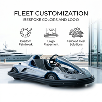 Jet-boat électrique personnalisable, écologique et luxueux, 15 kW, monoplace, avec volant, Sea Go Kart, scooter aquatique, bleu argenté