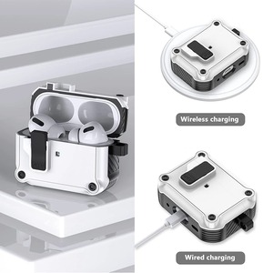 Funda Protectora de Seguridad para AirPods <span class=keywords><strong>Pro</strong></span> 2, Resistente a Impactos, de <span class=keywords><strong>PC</strong></span> y TPU, para Air Pods <span class=keywords><strong>Pro</strong></span>, AirPods 1, 2, 3 y 4 - Product Image 3