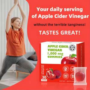 Gomitas Veganas ACV con Vino de Manzana, Ácido Fólico, Vitaminas B6 y B12, Pomegranado y Remolacha, 30 Unidades - Product Image 3