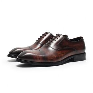 Zapatos Oxford de Hombre, Estilo Moderno, Tallas Grandes 37-46, con Aumento de Altura, Hechos a Medida para Bodas, Fiestas y Uso Profesional - Product Image 5