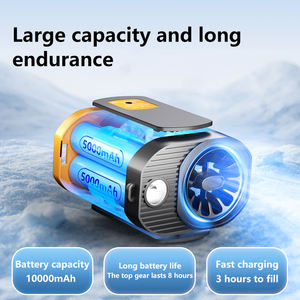 Ventilateur portable rechargeable par USB, mini ventilateur <span class=keywords><strong>de</strong></span> ceinture, petit ventilateur <span class=keywords><strong>de</strong></span> ceinture, ventilateur <span class=keywords><strong>de</strong></span> ceinture pour le <span class=keywords><strong>camping</strong></span> en plein air, la randonnée, les voyages - Product Image 5