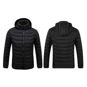 Outdoor Unisex Heren Warm Jack Winter Jassen Elektrische Verwarmde Jas Met Accu