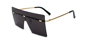 2019 <span class=keywords><strong>Plaza</strong></span> <span class=keywords><strong>de</strong></span> la moda <span class=keywords><strong>de</strong></span> gafas <span class=keywords><strong>de</strong></span> sol hombres mujeres Vintage <span class=keywords><strong>de</strong></span> gran tamaño sin montura gafas <span class=keywords><strong>de</strong></span> diseñador <span class=keywords><strong>de</strong></span> la - Product Image 5