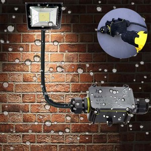Boîte de jonction étanche pour éclairage LED encastré, câble M20, 60x33mm, IP68, utilisation extérieure - Product Image 1