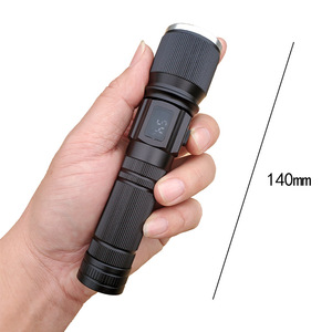 Linterna Recargable Luomen de 140 mm con Luz LED, Lámpara Portátil Mini para Exteriores con Pantalla - Product Image 1
