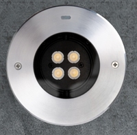 Nuevo Diseño de Luces Empotradas para Exteriores, Anti-Vértigo Profundo, IK09-10 IP67 ROSH RGBW, Foco para Terraza, Escaleras, Iluminación Subterránea