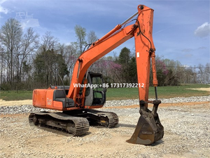 Excavatrice sur chenilles Hitachi ZX120 d'origine japonaise, prix bas, occasion en bon état, avec moteur et pompe haute performance - Product Image 3
