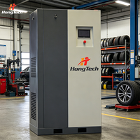 Compresor de Aire de Tornillo Rotativo PMVF Monofásico de 220V, Silencioso y de Ahorro de Energía, 7.5KW 10HP, para Taller de Reparaciones y Herramientas Neumáticas