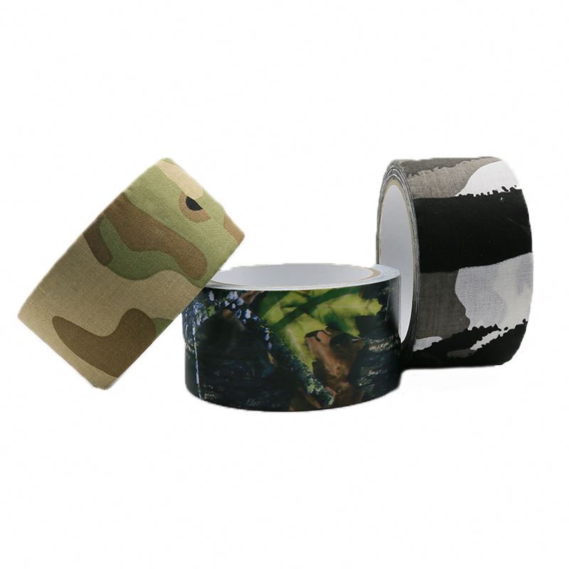 Камуфляжная хлопковая лента для страйкбола, камуфляжное охотничье оружие, бионический камуфляж
