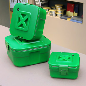 Thực Phẩm Ấm Hơn Lẩu Đảng Và Dã Ngoại Ice Cooler Hộp Thêm Lớn Đôi Cách Điện Xô Hình Chữ Nhật Lưu Trữ Hộp 3Pcs Thiết Lập 2.5/5/10L - Product Image 3