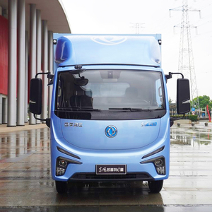 Camionnette utilitaire électrique Dongfeng 4x2 à conduite à gauche, capacité 5-10T, véhicule à énergie nouvelle, couleur bleue - Product Image 2