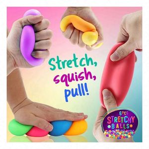 Jouets Squishy de Haute Qualité en Gros pour Jeu Sensoriel Anti-Anxiété en PVC/PU Silicone pour Enfants de 5 à 7 Ans - Product Image 2