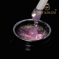 Construction dure de GEL de voie lactée pour des ongles pour le printemps été constructeur d'ongles brillants de haute qualité auto-nivelant longue durée