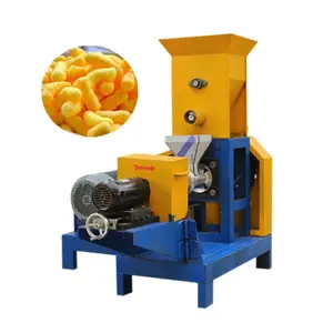 Highly productive puff corn machine maize puff corn rice snack food make machine ice cream corn puff machine