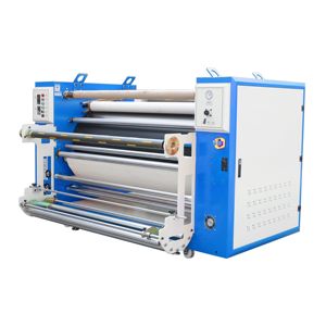 เครื่องรีดร้อนแบบกึ่งอัตโนมัติขนาดใหญ่ รุ่น Roll-roll 420 แบบป้อนผ้าด้านล่าง สำหรับผ้าม่าน ใหม่ - Product Image 3