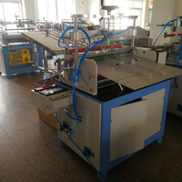 Machine de dépose de tubes de papier semi-automatique, thermofusible