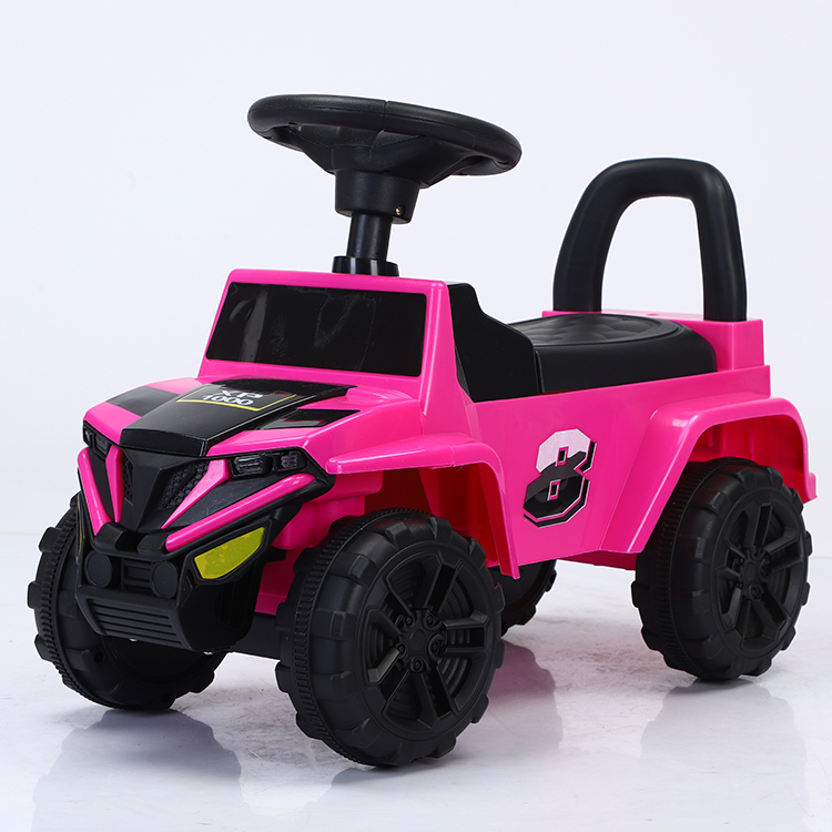Unisex Plastic Ride-On Toy Car for Kids Aged 5 to 7 Years Manual Power Kids