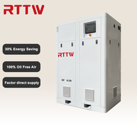 Kompresor Udara Ramah Lingkungan RTTW 15KW20HP Kompresor Udara Bebas Oli Kompresor Udara Scroll Bebas Oli