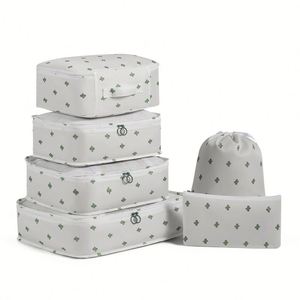 Organizadores de Equipaje de Viaje Ligeros, Bolsas de Ropa Compresibles, Juego de Cubos de Viaje para Ropa Interior - Product Image 2