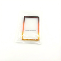 Étui de protection transparent anti-abrasion pour cartes de crédit, style minimaliste arc-en-ciel, compatible avec les slabs de cartes gradées BGS/SGC