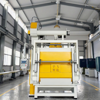 Machine de sablage à bande rotative YuFei, prix usine, composants essentiels : moteur, pompe, boîte de vitesses, ébavurage automatique