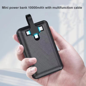 Trung Quốc xách tay 3 1 phổ Slim gương hiển thị kỹ thuật số sạc nhanh ngân hàng giá thấp sạc điện thoại di động 10 Wát chủ ngoài trời - Product Image 3