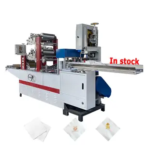 High Speed Automatic Napkin Tissue Paper Embossing Printing Folding Making Machine