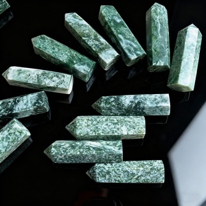 Tour de cristal d'<span class=keywords><strong>agate</strong></span> d'<span class=keywords><strong>arbre</strong></span> de Reiki naturel poli, point de cristal de guérison pour la décoration - Product Image 2