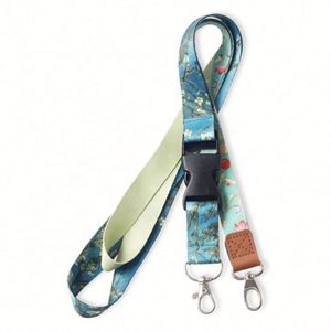 Vente flash : Cordons de téléphone personnalisés avec logo, en polyester, avec anneau en silicone et impression offset - Product Image 2