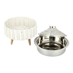 Calentador de Alimentos para el Hogar, Hoteles y Restaurantes, Olla para Hotpot, Cazuela, Vajilla, Calentador de Alimentos de Acero Inoxidable, Olla para Servir Hotpot - Product Image 4