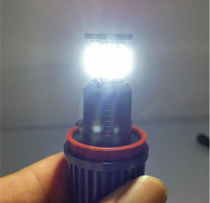 Phong cách mới COB với góc mắt 20 Wát Led Đèn Pha được xây dựng trong Fan Xe Máy Ánh sáng h4/ba20d/H6 Led Đèn Pha - Product Image 6