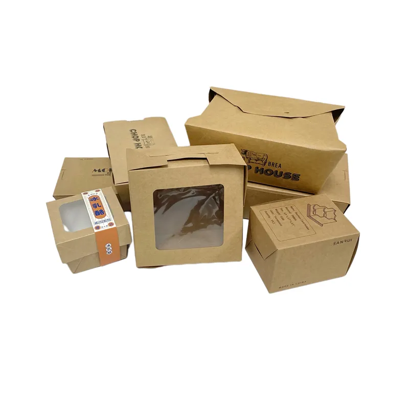wholesale product paper folding kraft brown box wholesale custom paper box folding kraft brown box technology good price kraft