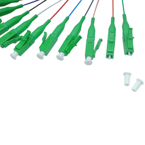 Cordon de brassage <span class=keywords><strong>fibre</strong></span> <span class=keywords><strong>optique</strong></span> simple 12 fibres G652D FTTH 0,9 mm 1M MPO PVC LSZH pour réseau sans fil - Product Image 3