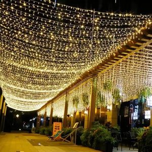 <span class=keywords><strong>Guirlande</strong></span> lumineuse <span class=keywords><strong>LED</strong></span> étanche 10M/20M/50M, lumières féériques étoilées, décoration de Noël, Ramadan, extérieur, <span class=keywords><strong>plafond</strong></span>, fête - Product Image 2
