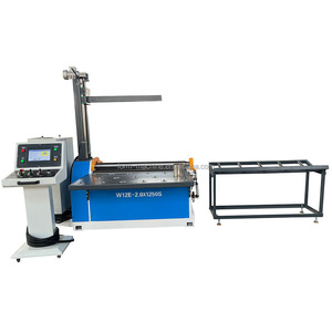 Tự động CNC mini 4-Con lăn tấm uốn CuộN ánh sáng đo đầy đủ servo-Điều khiển thép tấm cán máy cho nhôm - Product Image 2
