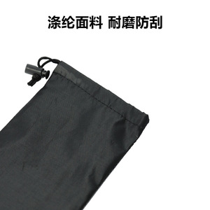 Sac de rangement pour bâtons de trekking 41,5x11cm en alliage d'aluminium et fibre de carbone, étui de transport pour bâtons de marche pour la randonnée et les voyages en plein air - Product Image 5