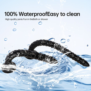 Dildo <span class=keywords><strong>Anal</strong></span> Extra Largo para Hombre y Mujer, Dispositivo de Autoestimulación, Impermeable, Ecológico, Penetración Profunda - Product Image 4