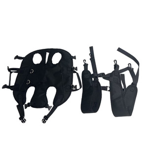 Sac à dos de transport pour chien, style horizontal, semi-circulaire, sac de transport portable pour animaux de compagnie, capacité de 22L, bretelles d'épaule, sac multifonctionnel - Product Image 5