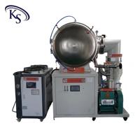 Horno de Fusión de Alto Vacío 1200/1400/1700/1800C para Sinterización de Materiales Carbono-Carbono