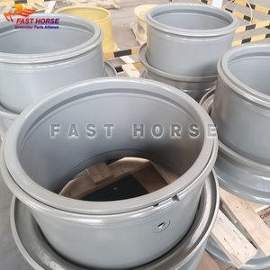 กระทะล้อเหล็ก Hangood ขนาด 49 นิ้ว 49-19.50/4.0 5 ชิ้น แบบ TL สำหรับรถบรรทุกเหมือง เหมาะสำหรับยาง 27.00R49  กระทะล้อสำหรับงานหนัก - Product Image 2