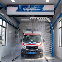Machine de lavage de voiture entièrement automatique à haute pression, sans contact, avec séchage automatique complet et tunnel express