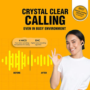 Original <span class=keywords><strong>QCY</strong></span> T13 Control táctil 4 micrófonos ENC Auriculares inalámbricos Bluetooth 5,1 Auriculares inalámbricos verdaderos - Product Image 5