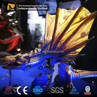 Modèle de dragon robotique animatronique en silicone artificiel MyDino WD004 à vendre